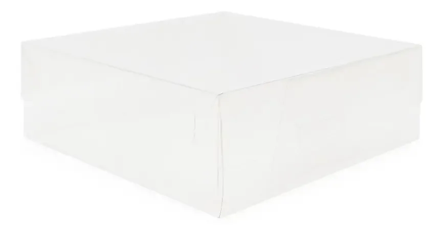30 caixas quadradas de acetato 18x18x6