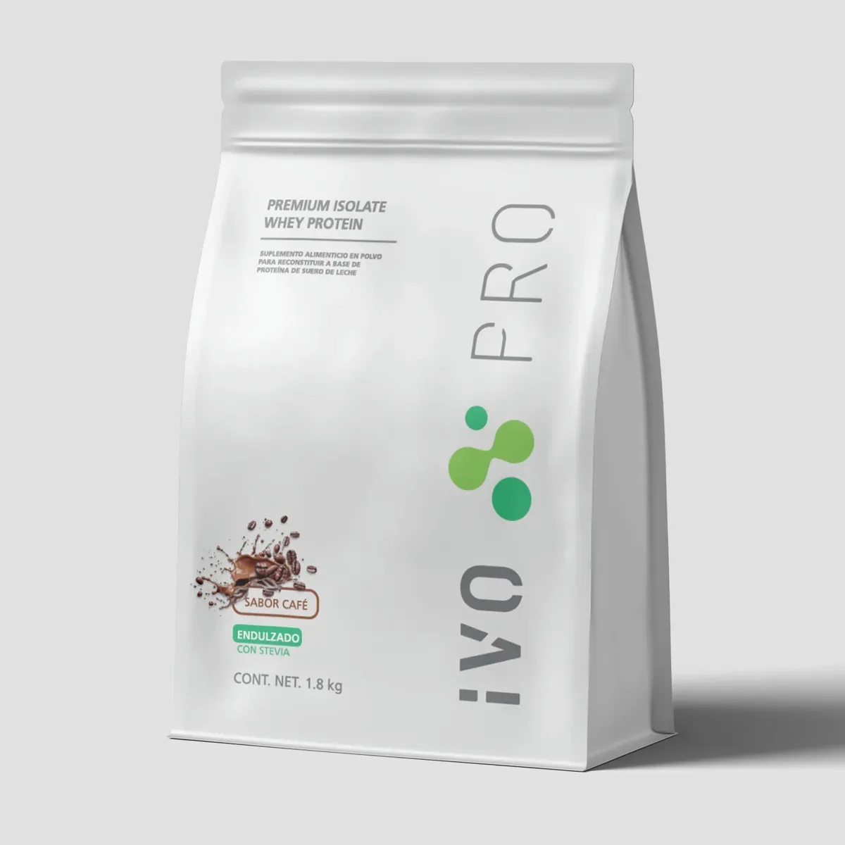 Café Proteico Ivo Pro 26 g de café sem açúcar e 1,8 kg de café sem lactose
