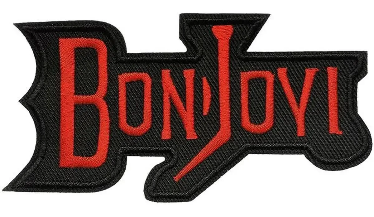 Patch de rocha moderna, Mxbon-001, 1 patch, Bonjovi, adesivo