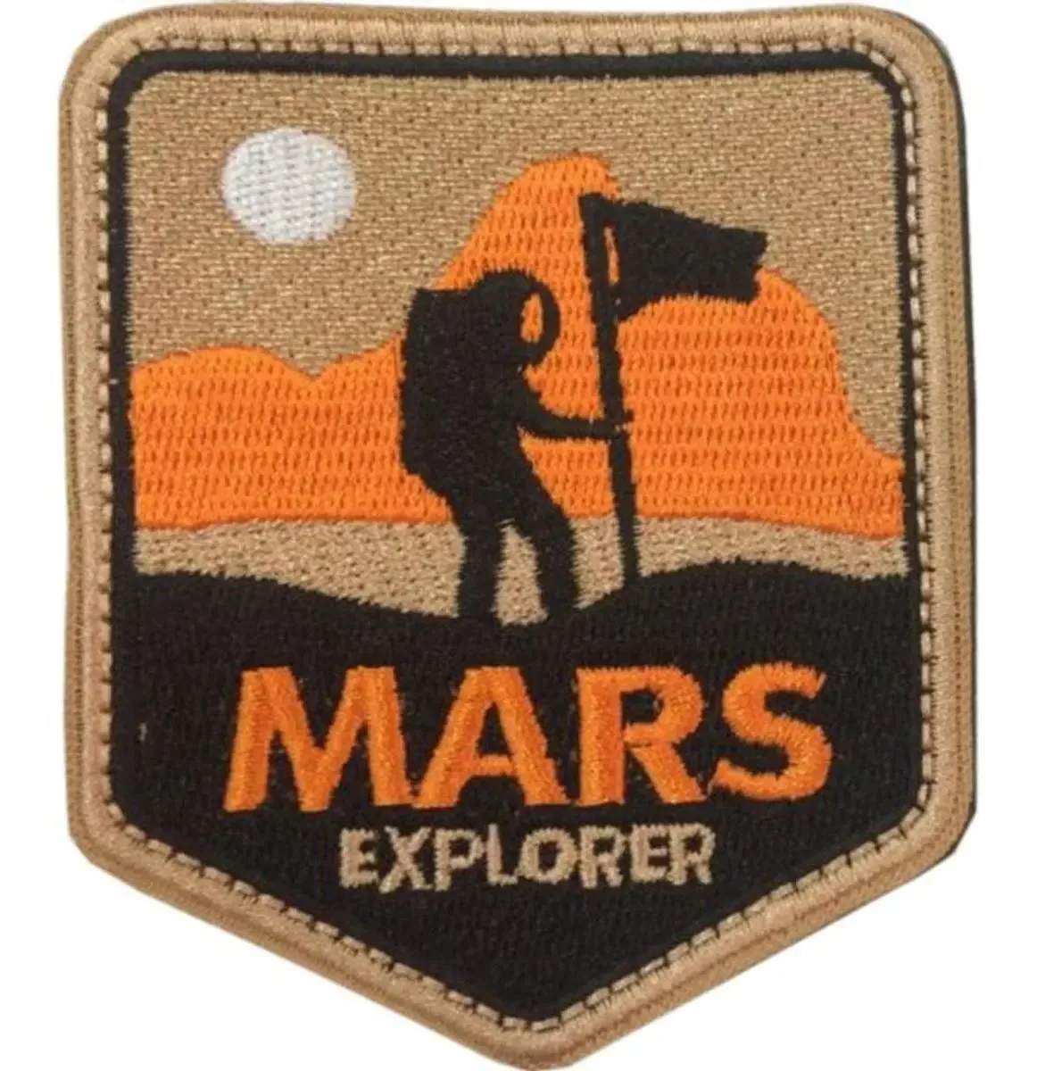 Patch de velcro Mars Explorer, Mxnsf-001, 1 patch, espaço