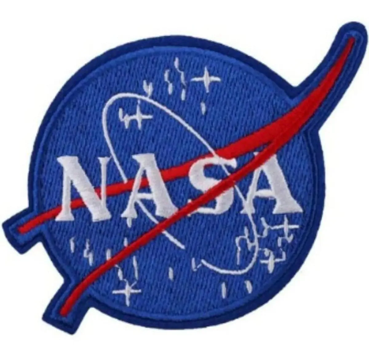 Patch de calças Nasa, Mxnsi-001, 1 adesivo, Nasa, azul