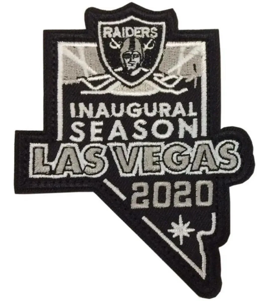 Patch e camisetas esportivas Raiders, Mxrdi-001, 1 patch, futebol