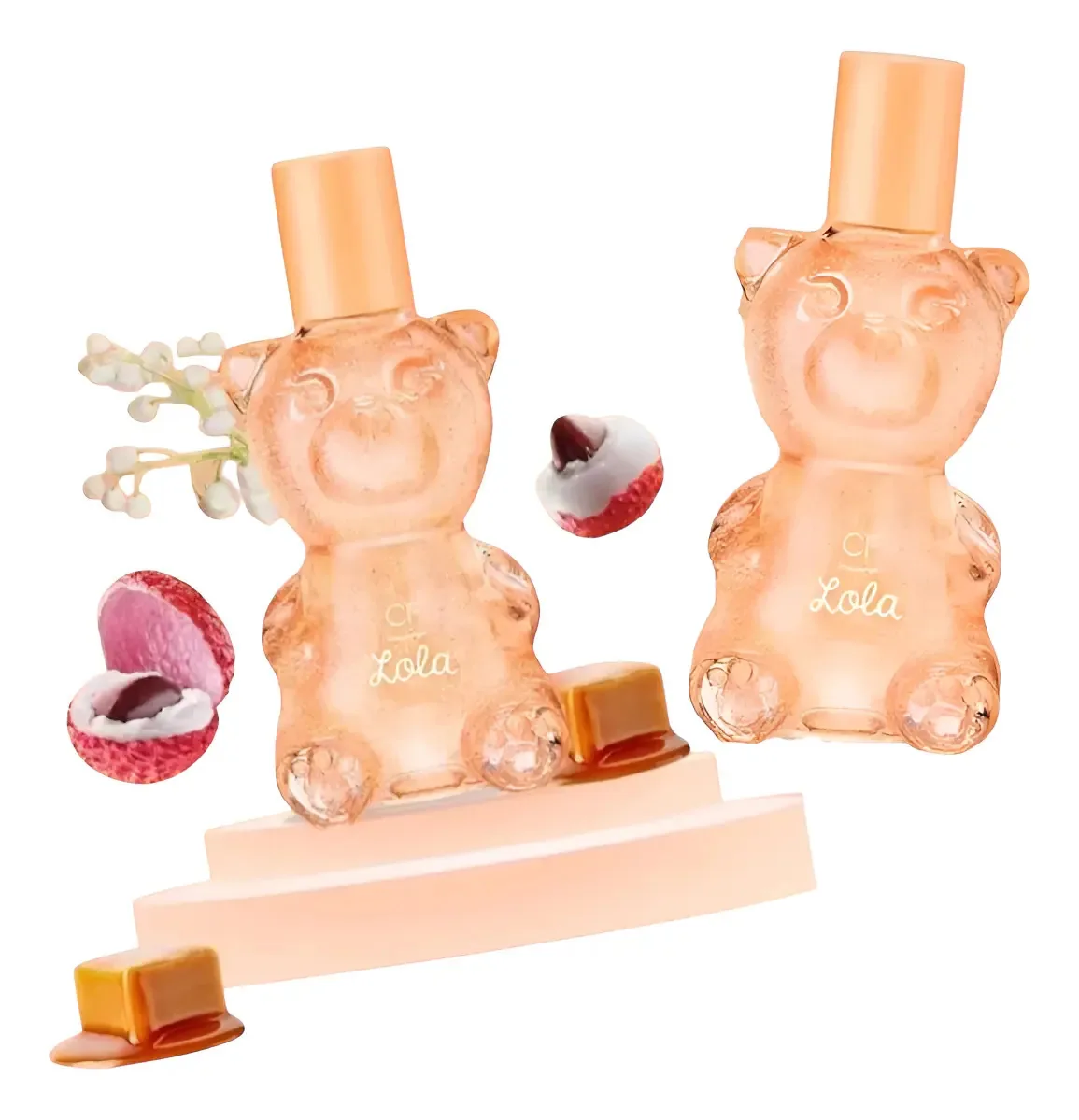 2 Perfumes Fuller Lola Joy Alegre Glitter Fragrância 65ml