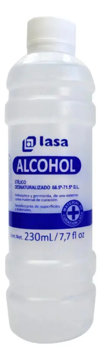 Álcool Desnaturado Lasa 230ml