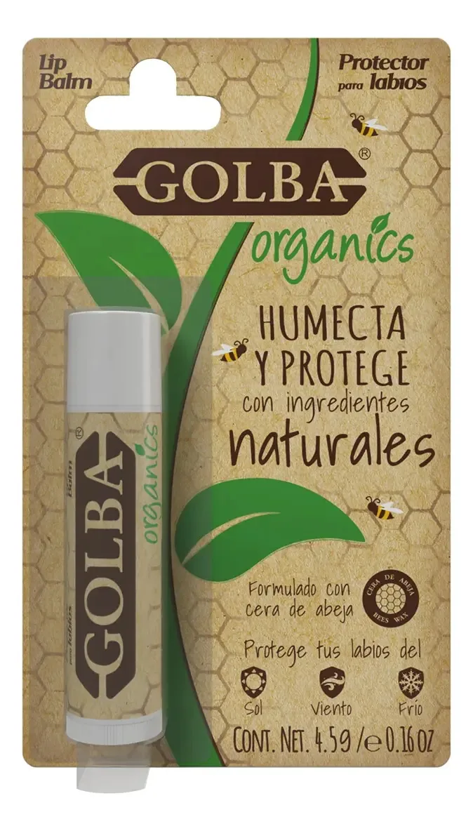 Bálsamo Labial Golba Organics 4.5g