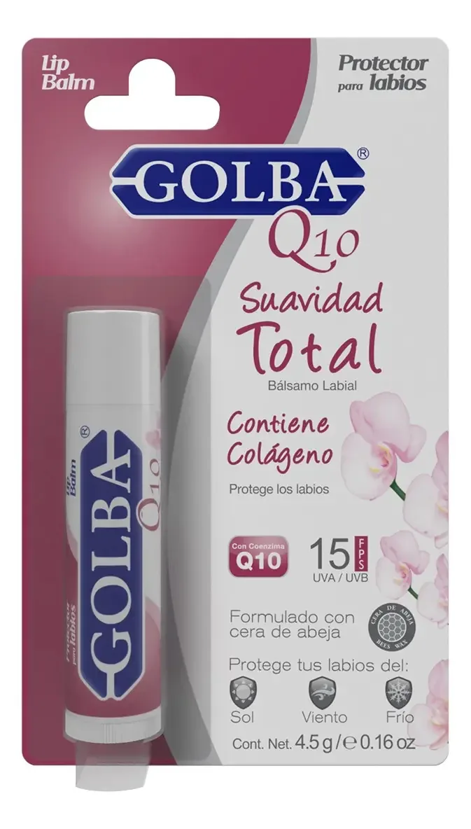 Bálsamo Labial Golba Q10 4.5g