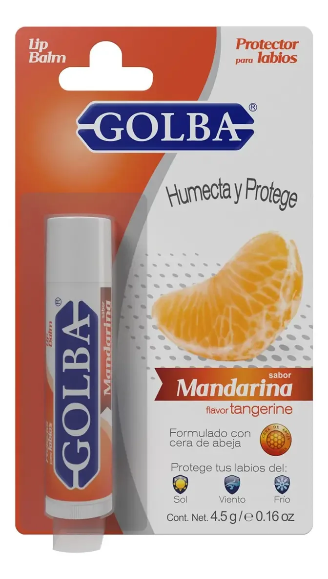Bálsamo labial Golba Tangerine 4,5g