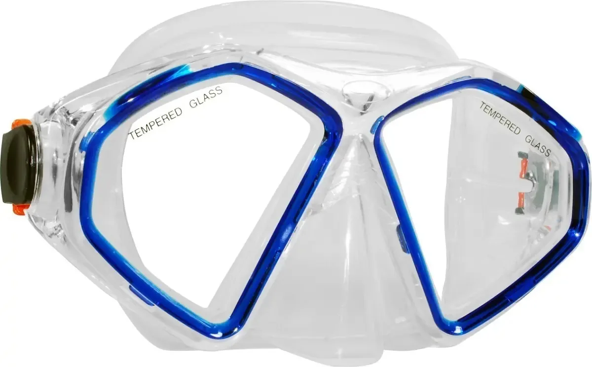 Máscara de mergulho azul modelo M43