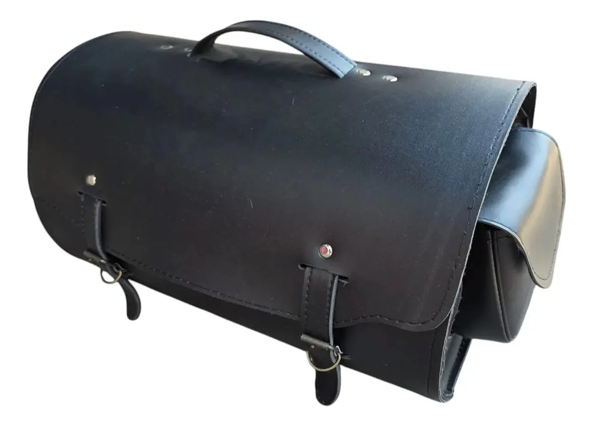 Alforje de motocicleta vintage Bastng016 Black