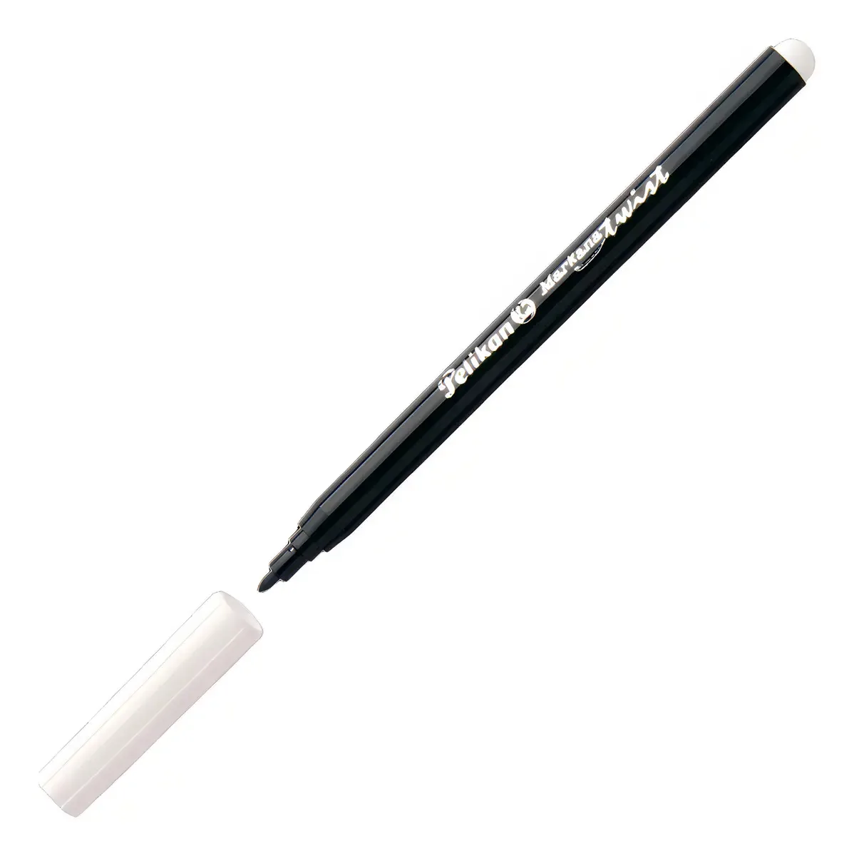12 pontas finas Pelikan Markana, cor preta