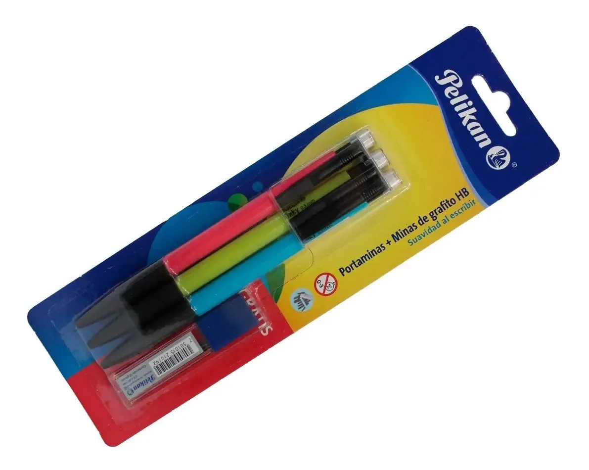 Lápis Pelikan Hb e canetas de grafite, 3 unidades