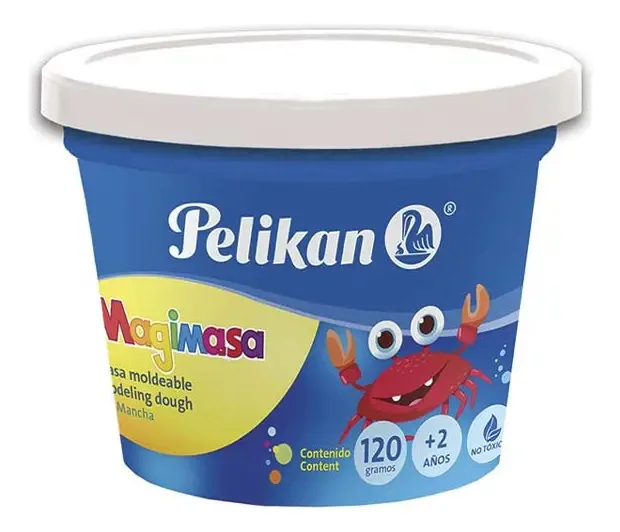Massa de modelar Pelikan Magimasa branca 120gr Pelikan