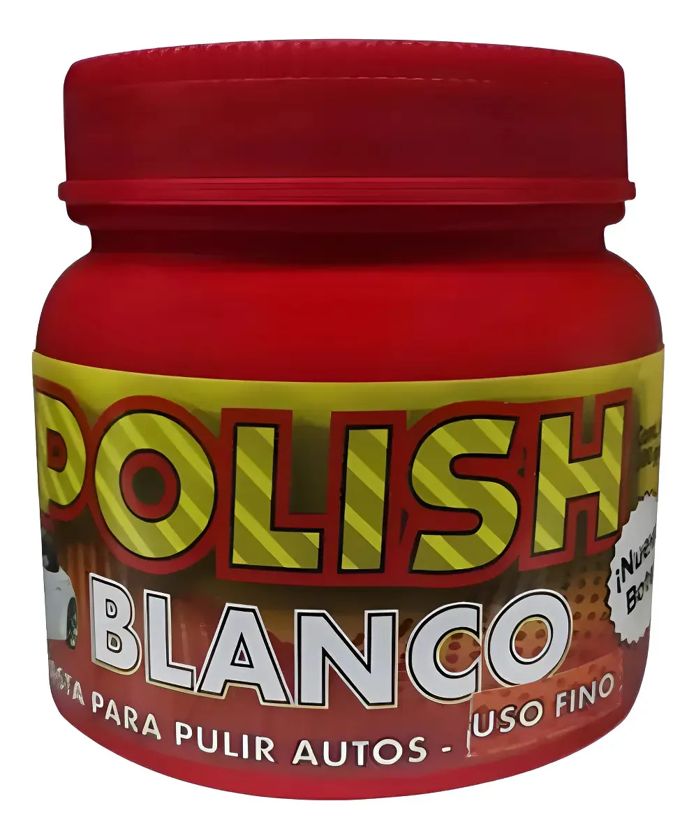 Esmalte branco para polir carros Fine Use Carnu White