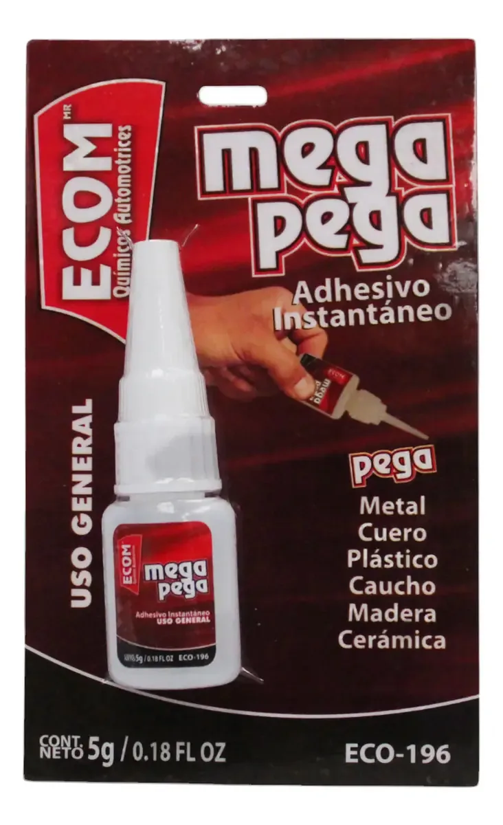 Adesivo instantâneo Ecom 5 gramas