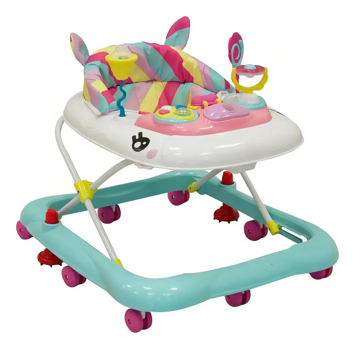 Andador Prinsel Unicornio musical cor branco