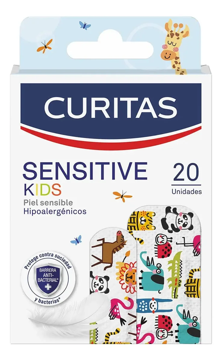 Kit de primeiros socorros Curitas Sensitive