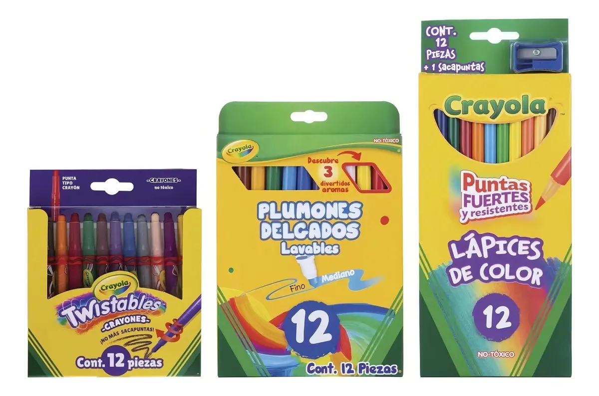Kit escolar Crayola