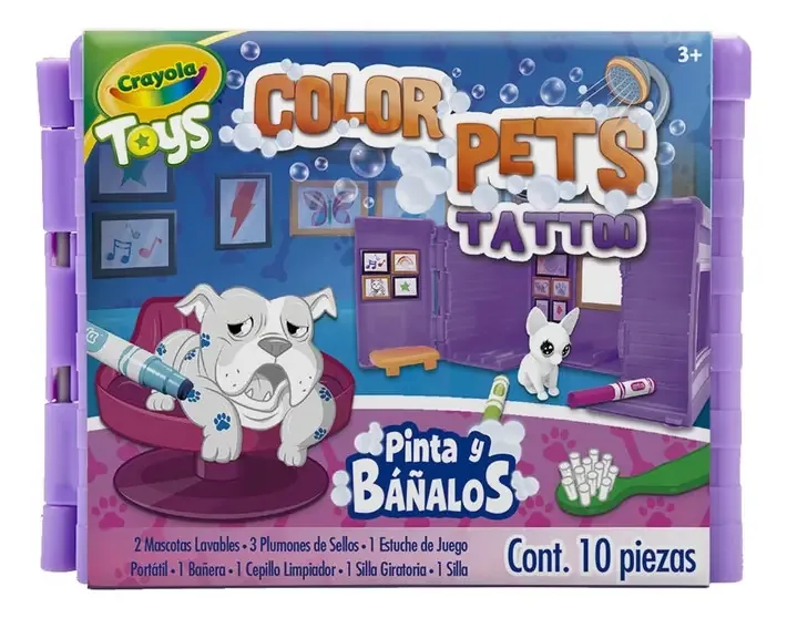 Crayola Color Pets, estúdio de tatuagem