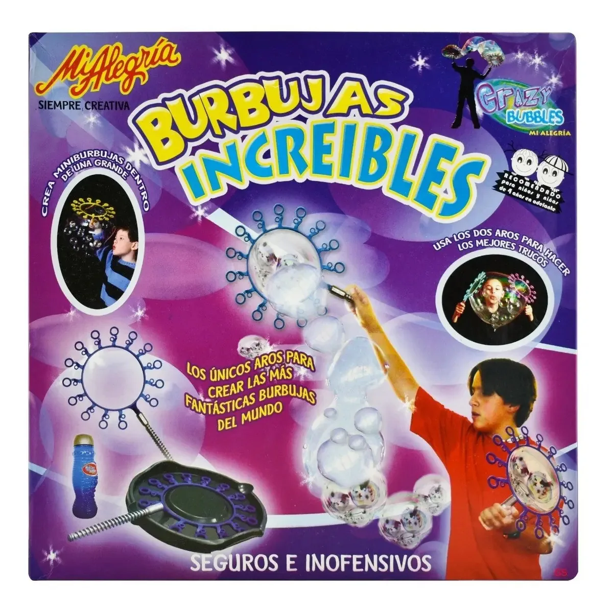 Bolhas incríveis Crazy Bubbles My Joy