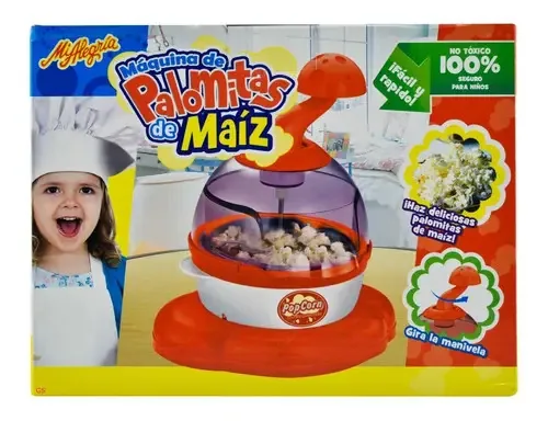 Máquina de pipoca vermelha Mi Alegria