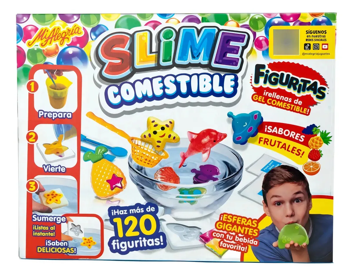 Estatuetas comestíveis Slime