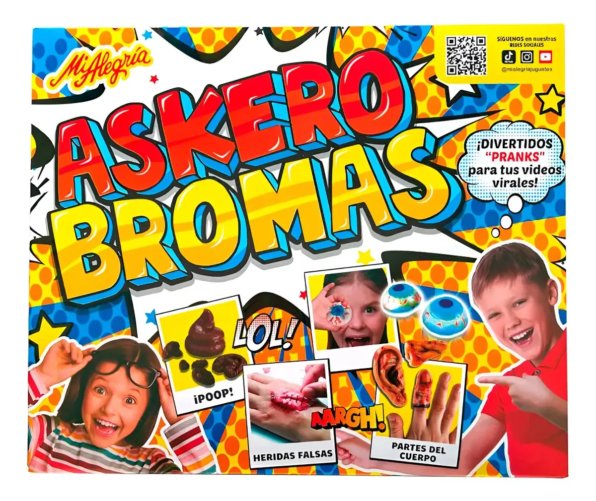 Askerobromas My Joy ri com divertidas piadas multicoloridas