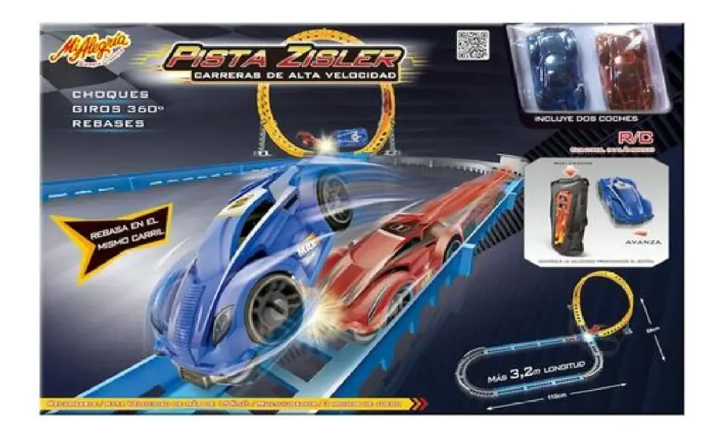 Pista Zisler Mi Alegria Cor Azul