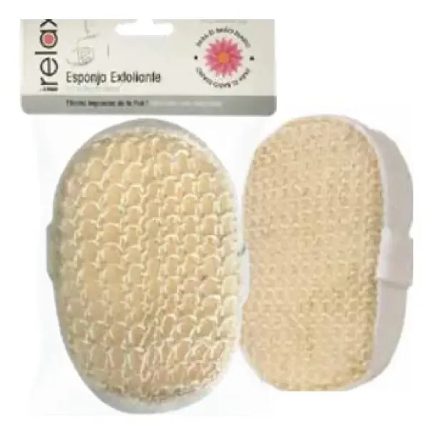Esponja Exfoliante Grosseira Oval Reversível T.taio