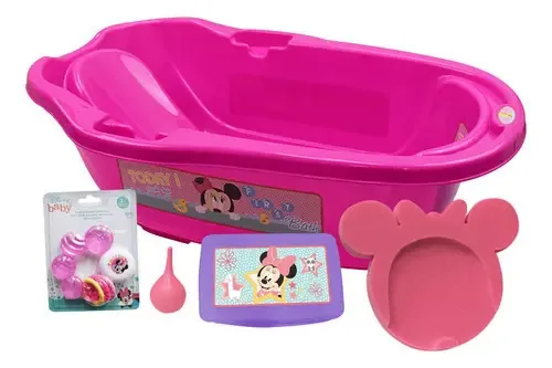 Pacote de banheira - Disney Color Pink