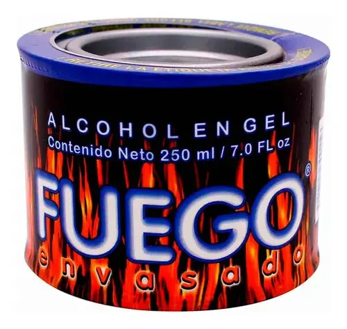 Álcool em Gel Fogo Embalado 250ml