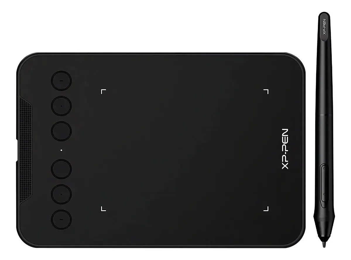 Tablet gráfico portátil XP-Pen Deco Mini 4 preto e Android