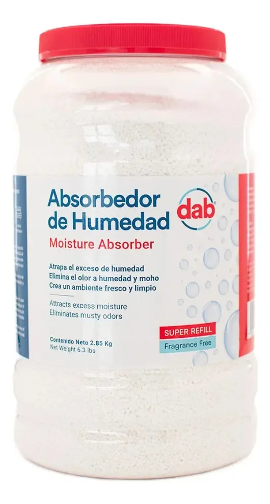 Desumidificador absorvedor de umidade ambiente Dab 2,85 kg