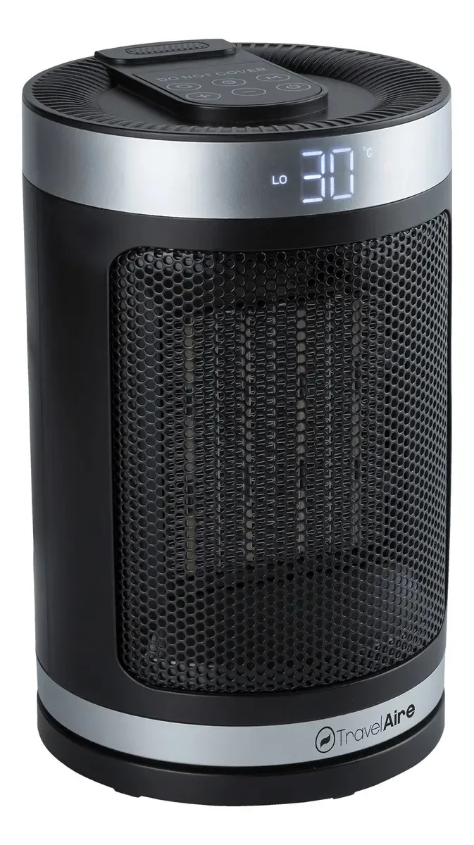 Aquecedor de ar de viagem Aquecedor Aquecedor Tae519 Cor Preto