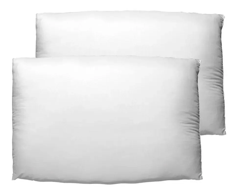 2 travesseiros Suavitec Standard White Antiácaros Concord