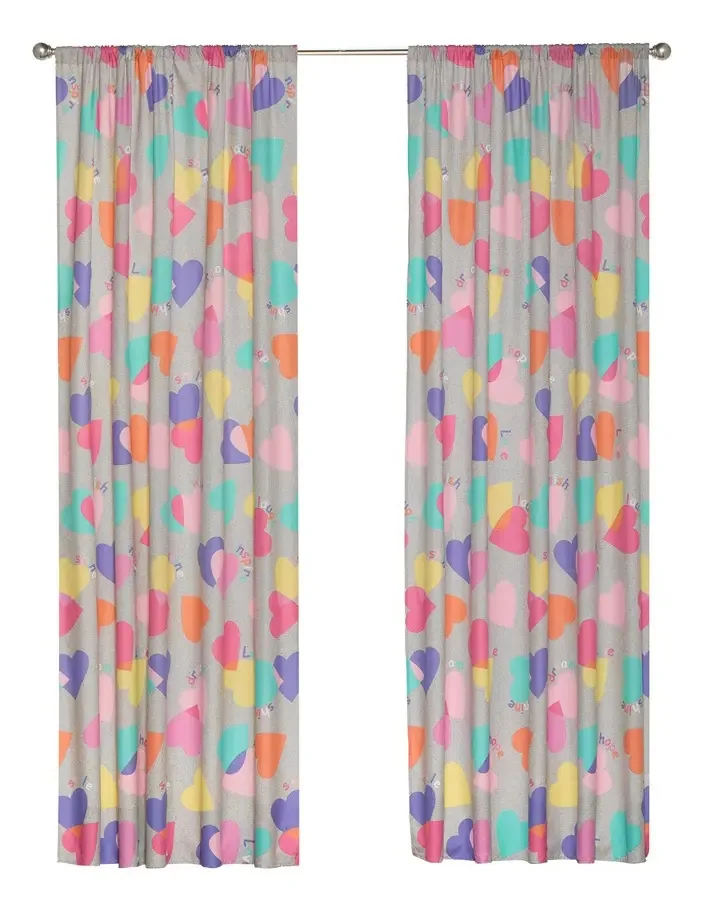 Cortinas Wish. Multicoloridas
