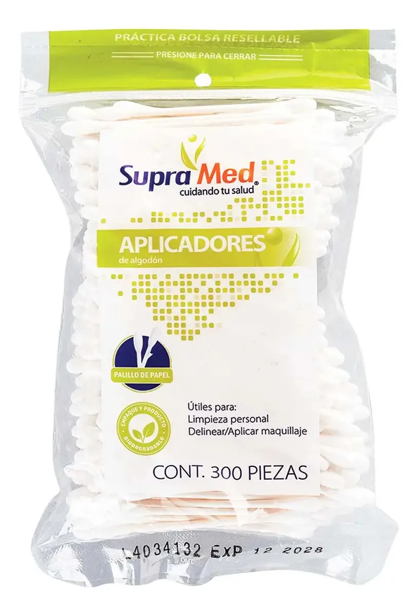 Cotonetes Supramed 300 Peças