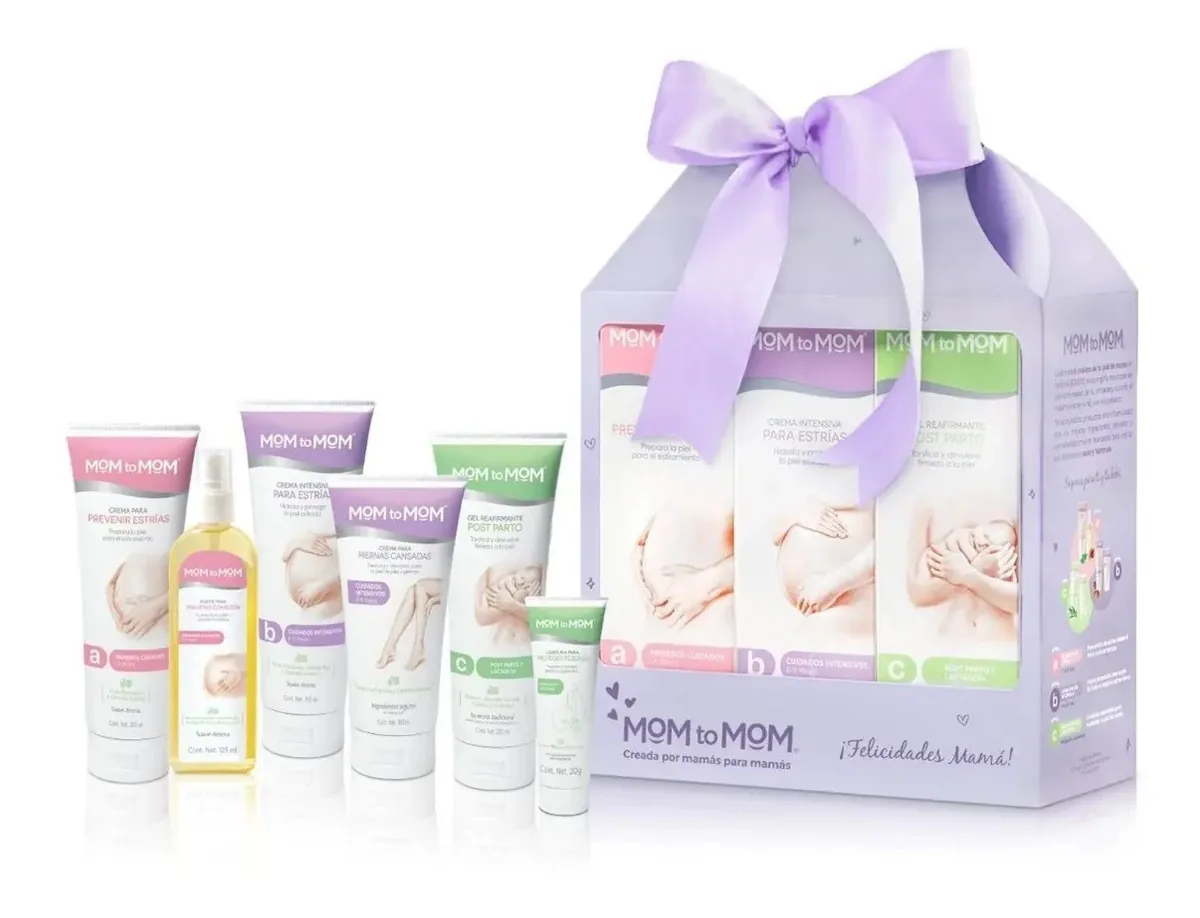 Mom To Mom Kit Tratamiento Para El Cuidado De La Piel