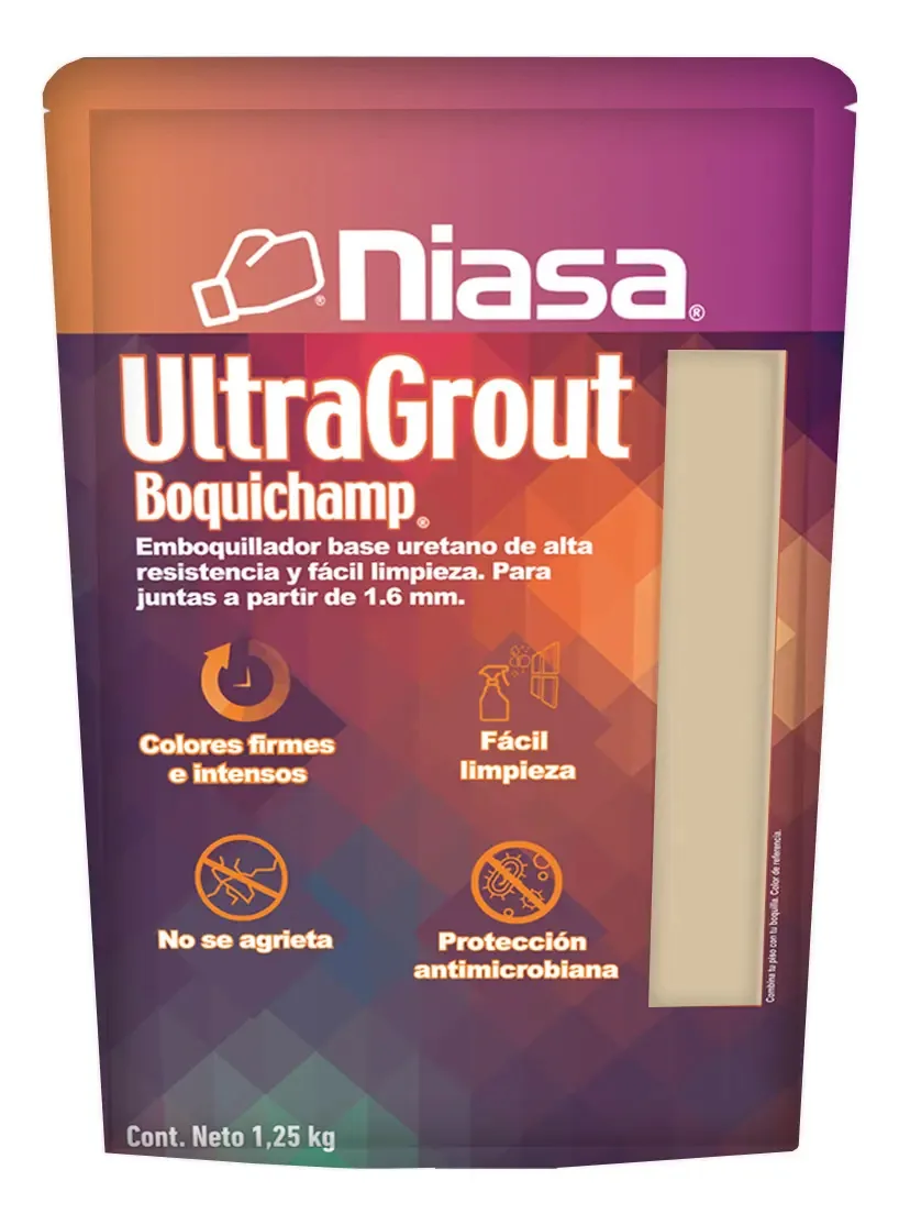 Enchedor Ultragrout Niasa para pisos e paredes de praia