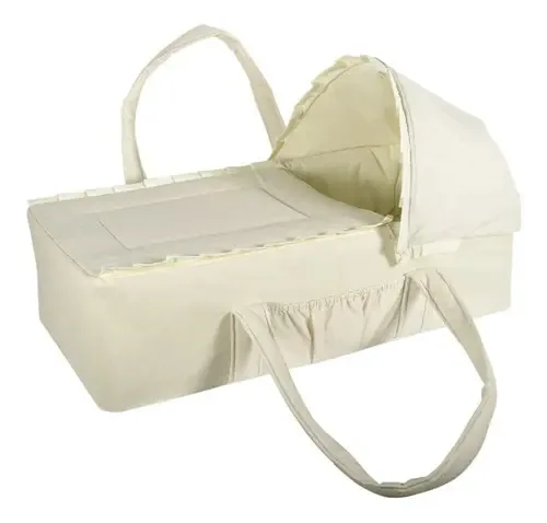 Baby Bambineto: colchão, lençol. Cobertor creme Structure Metal Color
