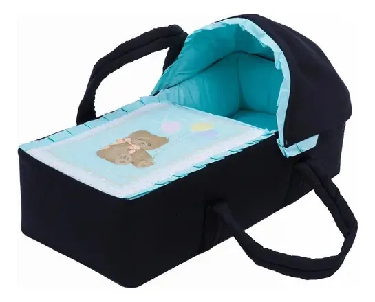 Baby Bambineto: colchão, lençol. Estrutura metálica Cor Teddy Bear Mint