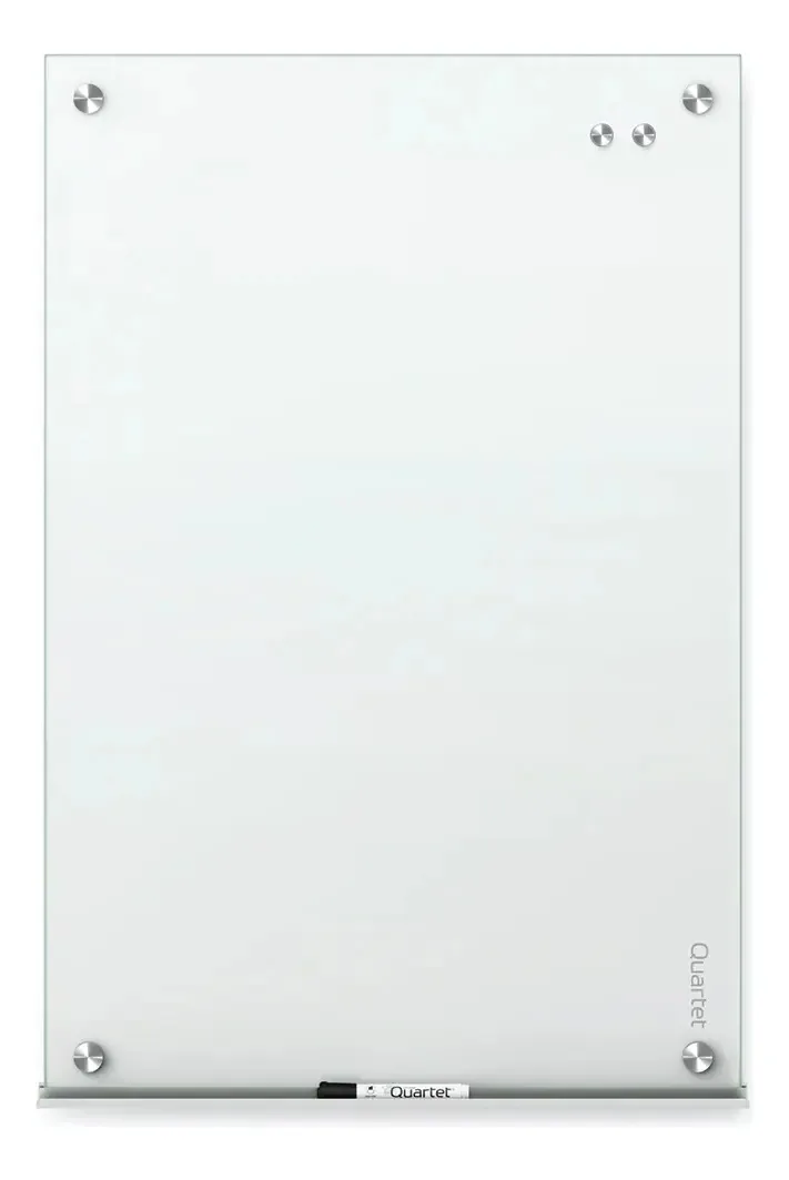 Quadro branco de vidro Infinity Quartet 120x90cm