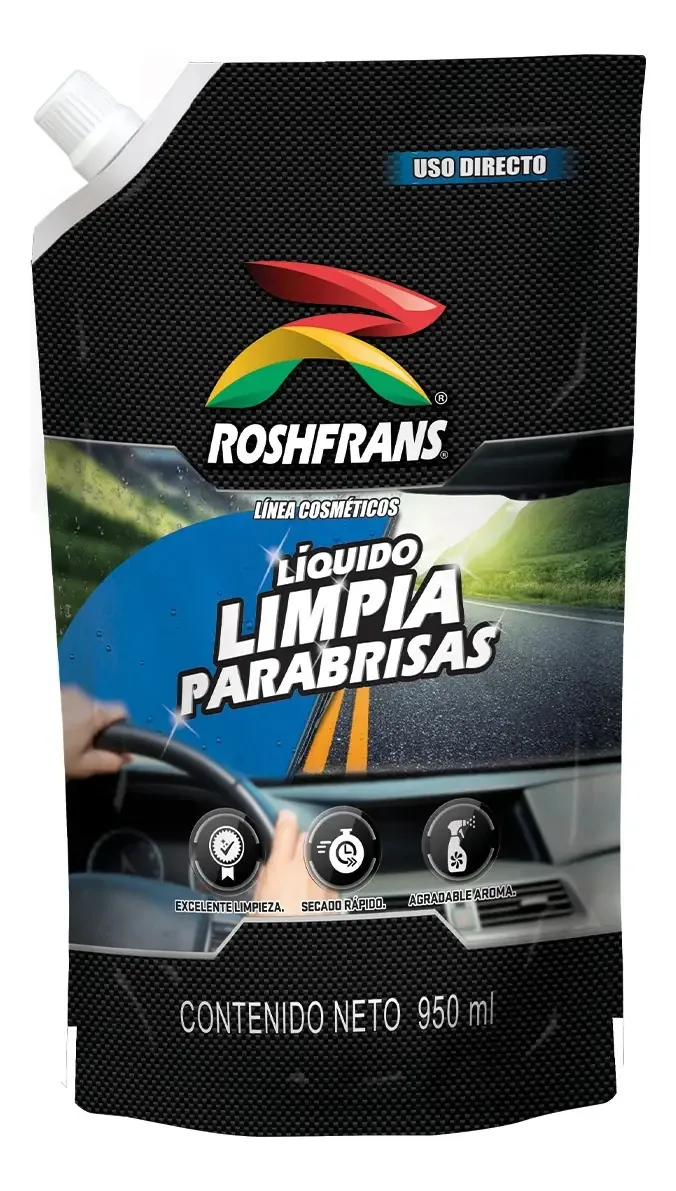 Limpador de pára-brisas Roshpack de 0,950 L
