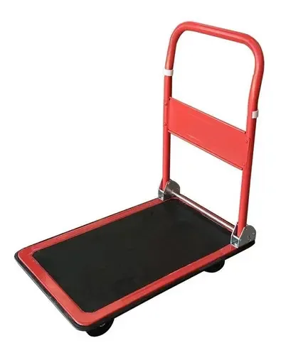Plataforma dobrável de metal