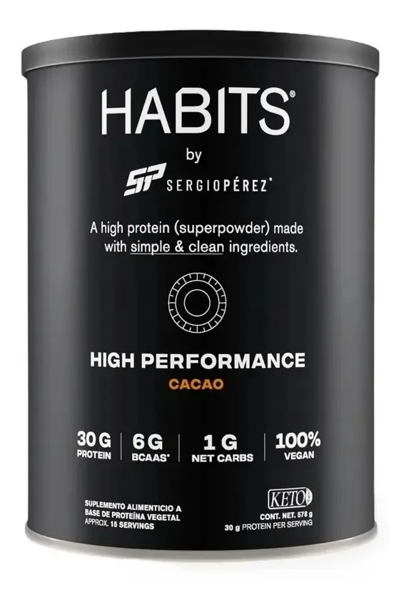 Hábitos Proteína Cacao High Performance