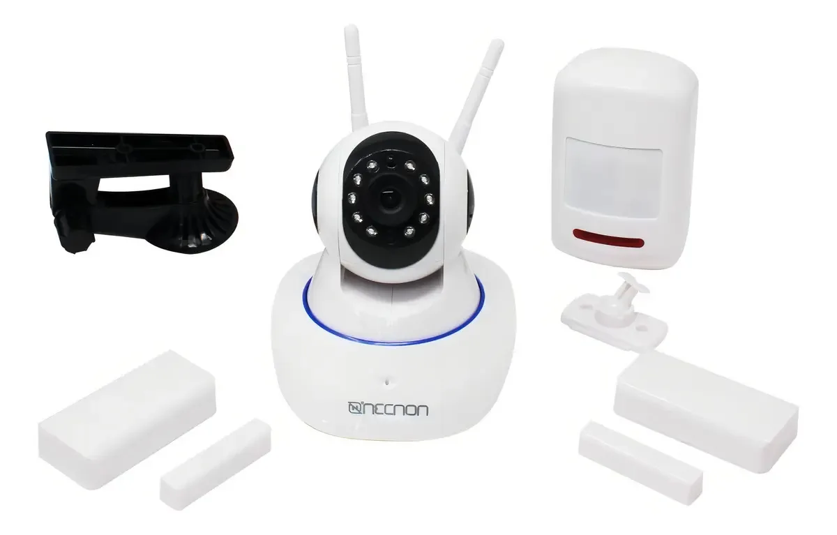 Kit de sensores WiFi para câmeras de segurança IP sem fio | Necnon