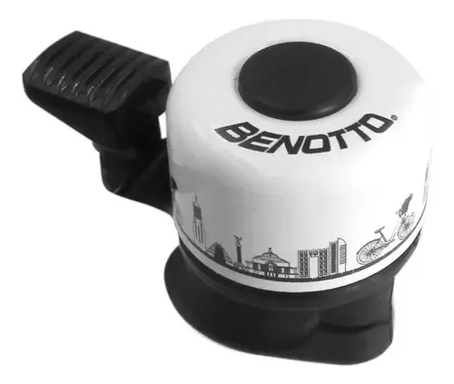 Bicicletas unissex de liga branca Benotto Bike Bell