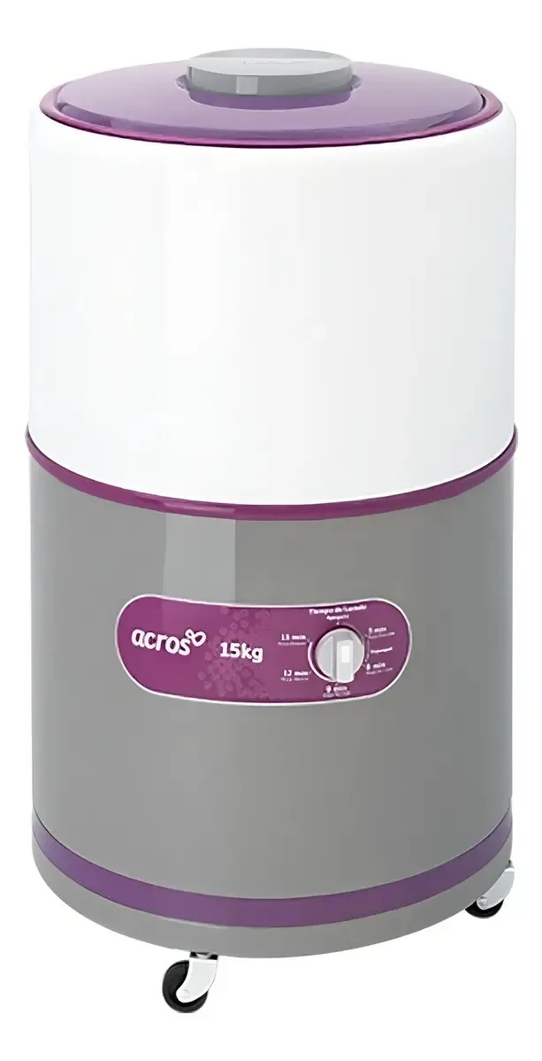 Máquina de lavar semiautomática Acros ALF1551E cinza 15kg