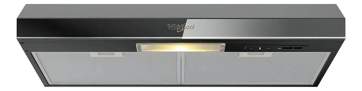 Capuz de parede preto Whirlpool 76 cm