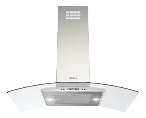 Exaustor de parede Whirlpool 76cm - Aço inoxidável e aço inoxidável