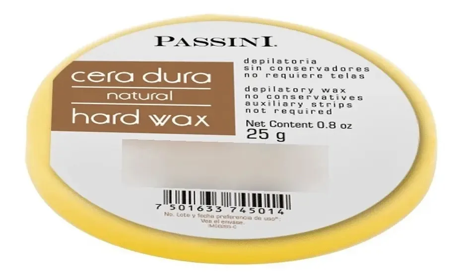 Passini Cera Dura Natural 25g